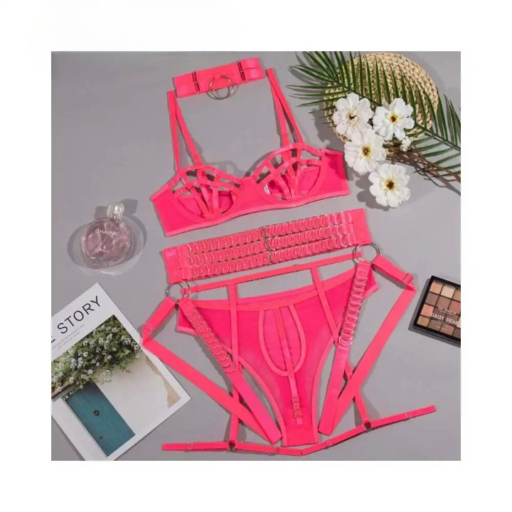 Lustrous Temptation Lingerie Set