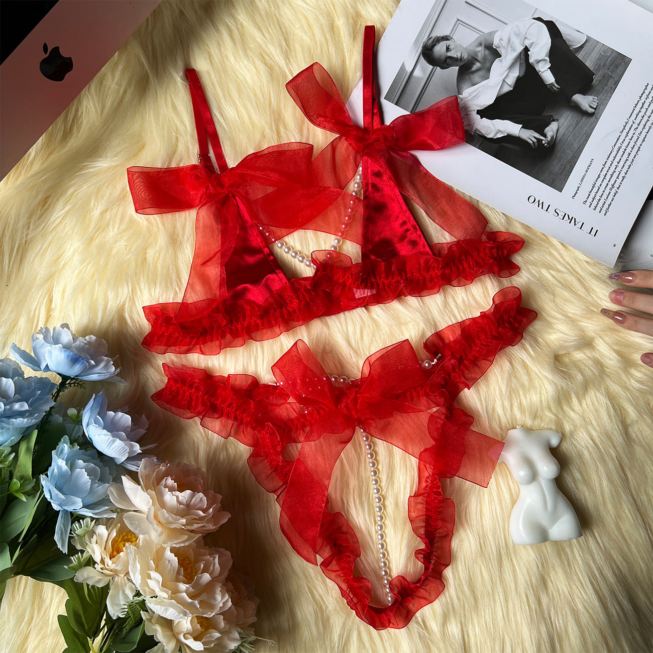 Beading Queen Lingerie Set