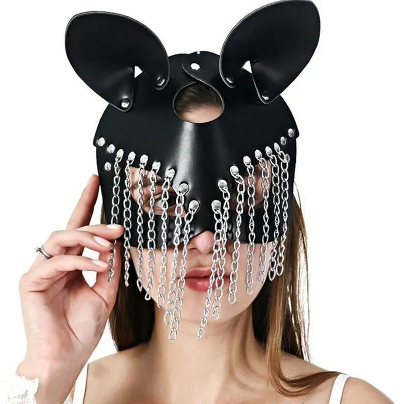 Chained Cat Mask